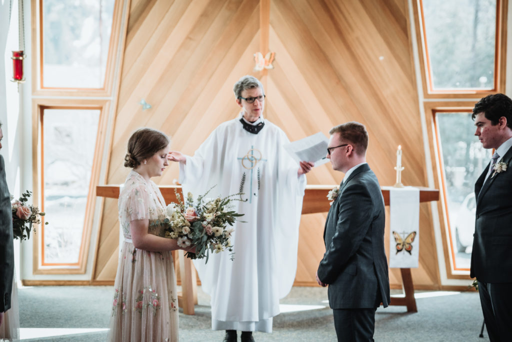 alaska wedding ceremony