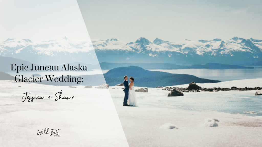epic juneau alaska glacier wedding