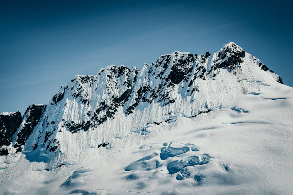 juneau icefield mountain ridge