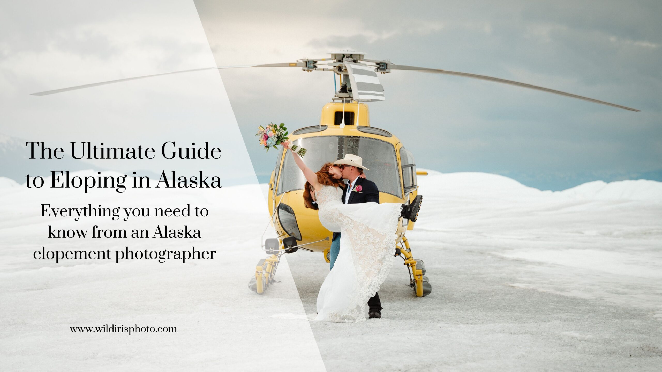 ultimate guide to eloping in alaska banner image